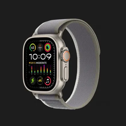 б/у Apple Watch Ultra 2, 49мм, Green/Gray Trail Loop (MRF43)