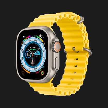 б/у Apple Watch Ultra, 49мм, Yellow Ocean Band (MNHG3/MNH93) в Павлограді