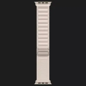 б/у Apple Watch Ultra, 49мм, Starlight Alpine Loop Medium (MQFR3/MQF03) (Как Новый)