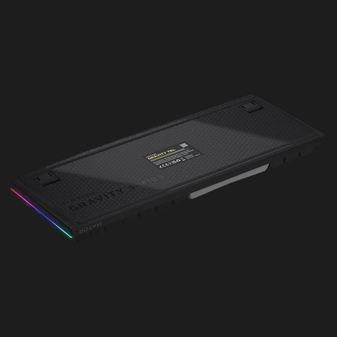 Клавіатура механічна HATOR Gravity TKL orange (Black) (HTK560UA) (UA)