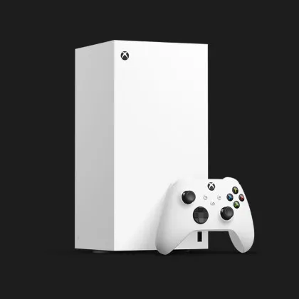 Ігрова приставка Microsoft Xbox (Series X Digital Edition) (1TB) (White)