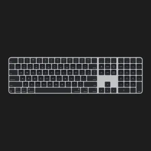 Полноразмерная клавиатура Apple Magic Keyboard with Touch ID USB–C (Black) (2024) (MXK83) в Сваляве