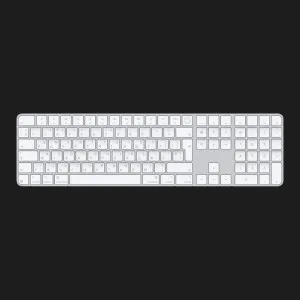 Полноразмерная клавиатура Apple Magic Keyboard with Touch ID USB–C (White) (2024) (MXK73) в Сваляве