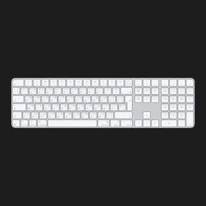 Повнорозмірна клавіатура Apple Magic Keyboard with Touch ID USB–C (White) (2024) (MXK73) в Камʼянському