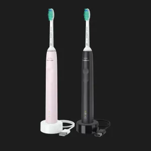 Набір зубних електрощіток Philips Sonicare 3100 series (Pink/Black) в Хмельницькому