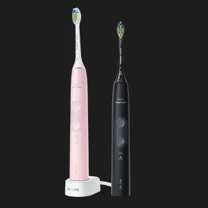 Набір зубних електрощіток Philips Sonicare ProtectiveClean 4500 (Pink/Black) в Миколаєві