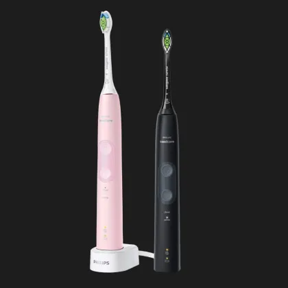 Набір зубних електрощіток Philips Sonicare ProtectiveClean 4500 (Pink/Black) в Броварах