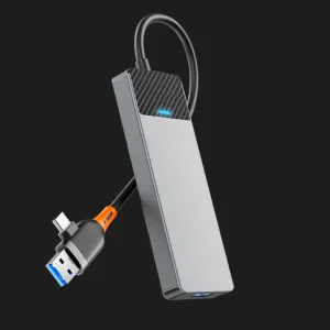 Адаптер WIWU Linker Series Hub A431C (Gray) в Херсоне