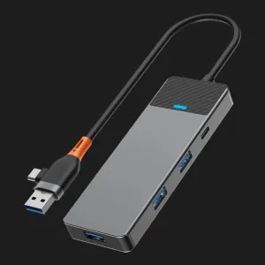 Адаптер WIWU Linker Series Hub A431C (Gray) в Херсоне
