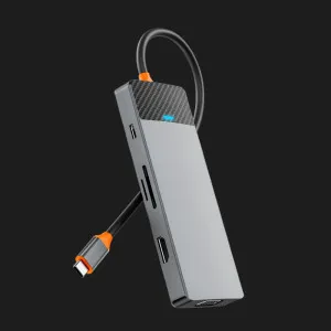 Адаптер WIWU Linker Series Hub A921HV (Gray) в Херсоне