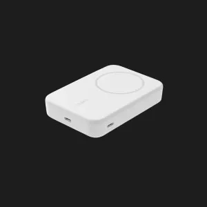 Зарядное устройство Power Bank Belkin 10000mAh 15W, MagSafe Qi2 (White) в Белой Церкви