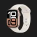 б/у Apple Watch Series 10 GPS 42mm Rose Gold Aluminum Case with Light Blush Sport Band S/M (MWWH3)