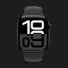 б/у Apple Watch Series 10 GPS 46mm Jet Black Aluminum Case with Black Sport Band (M/L) (MWWQ3)