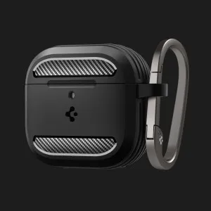 Чехол Spigen Rugged Armor для AirPods 4 (Matte Black) в Сваляве