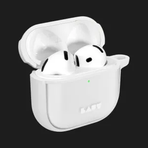 Чехол LAUT HUEX PROTECT для AirPods 4 (Frost White) в Берегово