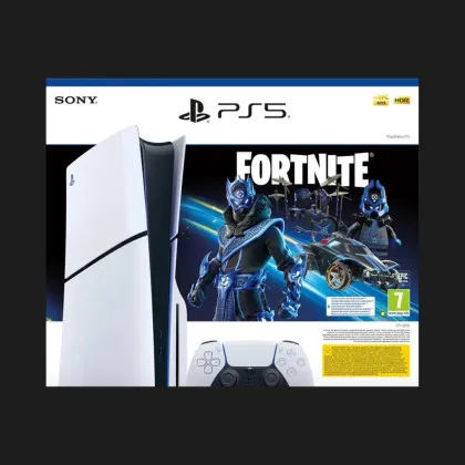 Ігрова приставка Sony PlayStation 5 Slim (Blu-Ray)  (Fortnite Cobalt Star Bundle) (1TB)