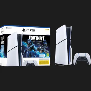 Ігрова приставка Sony PlayStation 5 Slim (Blu-Ray)  (Fortnite Cobalt Star Bundle) (1TB) в Бродах