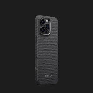 Чехол Pitaka MagEZ Case 4 для iPhone 16 Pro (Black/Gray Twill) в Хмельницком