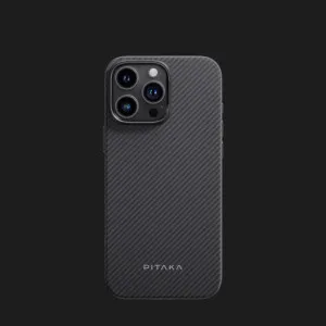 Чехол Pitaka MagEZ Case 4 для iPhone 16 Pro (Black/Gray Twill) в Хмельницком