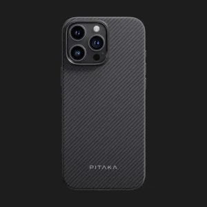 Чехол Pitaka MagEZ Case 4 для iPhone 16 Pro Max (Black/Gray Twill) в Хмельницком
