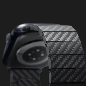 Ремешок Pitaka Modern Carbon Fiber Band для Apple Watch 38/40/41/42mm & 44/45/46/49mm (Black/Grey Twil)