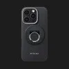 Тримач Pitaka MagEZ Grip 3 для iPhone (Black/Grey)