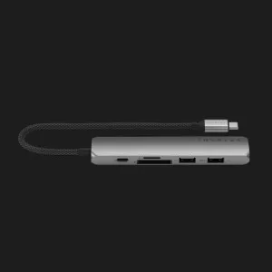 Адаптер Satechi 6-in-1 USB-C Slim Multiport Adapter 4K (Space Gray) в Херсоні