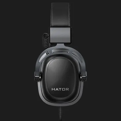 Игровая гарнитура HATOR Hypergang 2 USB 7.1 Titanium Edition (Black) (HTA-945) в Нововолынске