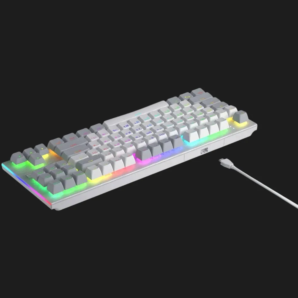 Клавиатура механическая HATOR Gravity TKL orange (White) (HTK561UA)