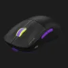 Ігрова миша HATOR Quasar 2 ULTRA 4K Wireless (Black/Lilac) (HTM570BL)