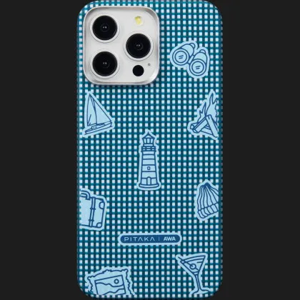 Чохол Pitaka MagEZ Case для iPhone 15 Pro (AWA-Ocean) в Бродах