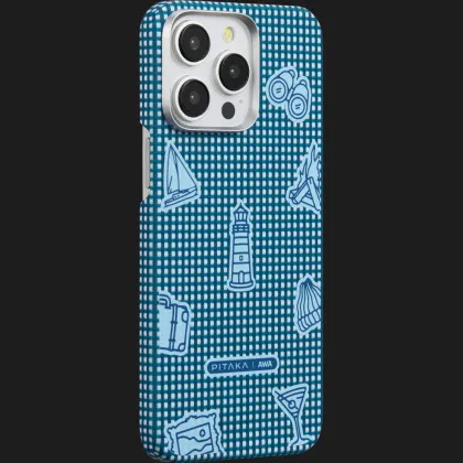 Чохол Pitaka MagEZ Case для iPhone 15 Pro (AWA-Ocean) в Бродах