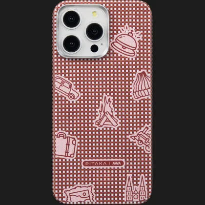 Чохол Pitaka MagEZ Case для iPhone 15 Pro (AWA-Bonfire) в Бродах