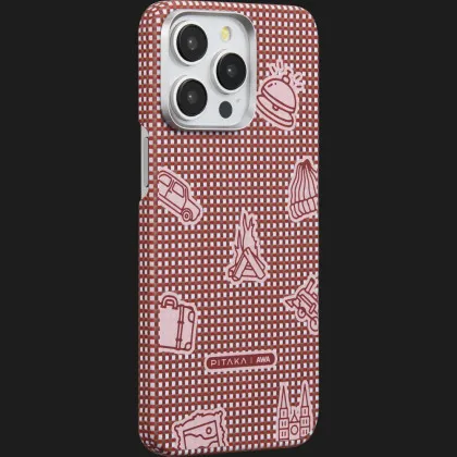 Чохол Pitaka MagEZ Case для iPhone 15 Pro (AWA-Bonfire) в Бродах