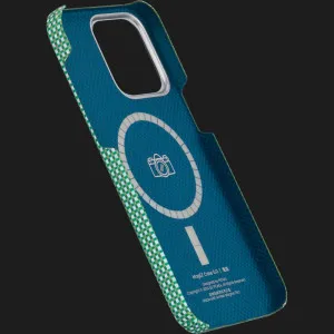 Чехол Pitaka MagEZ Case для iPhone 15 Pro (AWA-Forest) в Хмельницком