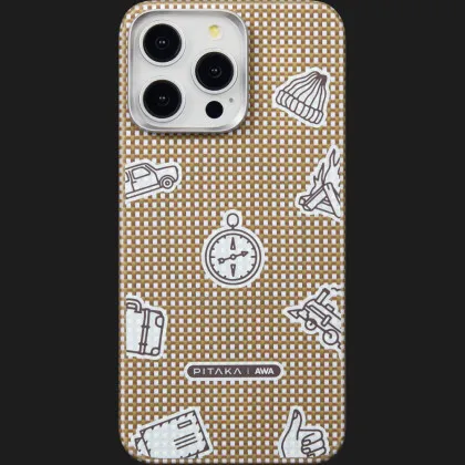Чохол Pitaka MagEZ Case для iPhone 15 Pro (AWA-Cayon) в Бродах