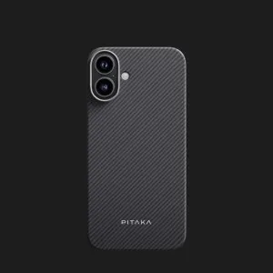 Чехол Pitaka MagEZ Ultra-Slim Case для iPhone 16 (Black/Grey) в Хмельницком