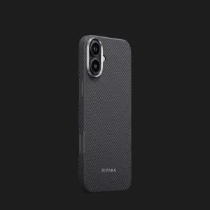 Чехол Pitaka MagEZ Ultra-Slim Case для iPhone 16 (Black/Grey) в Хмельницком