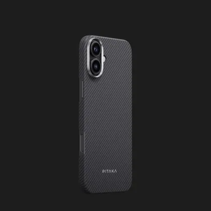 Чехол Pitaka MagEZ Ultra-Slim Case для iPhone 16 Plus (Black/Grey)