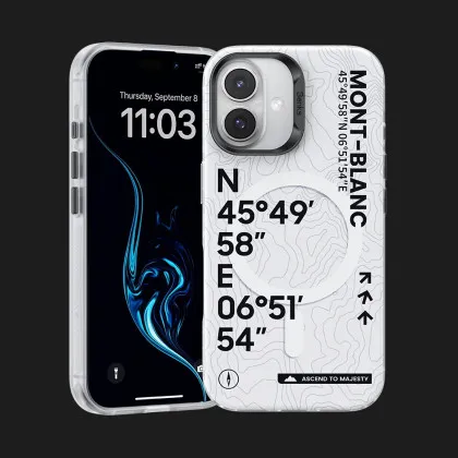 Чехол Benks Magnetic Summit Series для iPhone 16 (Mont-Blanc)
