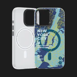 Чехол Benks Magnetic Summit Series для iPhone 16 (New York) в Хмельницком