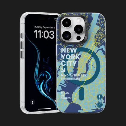 Чехол Benks Magnetic Summit Series для iPhone 15 Pro (New York) в Ковеле