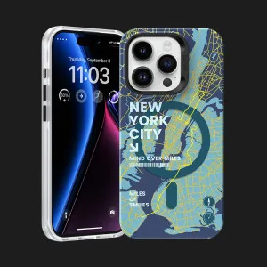 Чехол Benks Magnetic Summit Series для iPhone 14 Pro (New York) в Белой Церкви