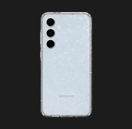 Чохол Spigen Liquid Crystal Glitter для Samsung S24 FE (Crystal Quartz)