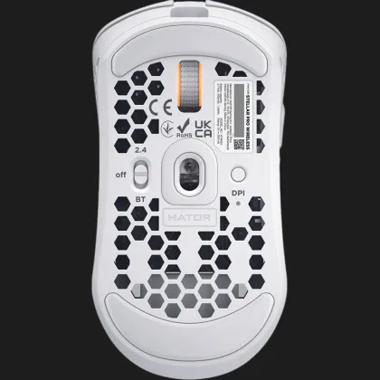 Ігрова миша HATOR Stellar PRO Wireless (White) в Коломиї