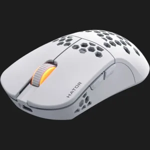 Ігрова миша HATOR Stellar PRO Wireless (White) (UA)