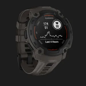 Garmin Instinct E 45mm Black with Charcoal Band в Бердичеві
