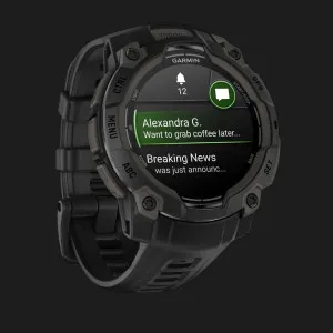 Garmin Instinct 3 45mm AMOLED Black with Black Band в Бердичеві
