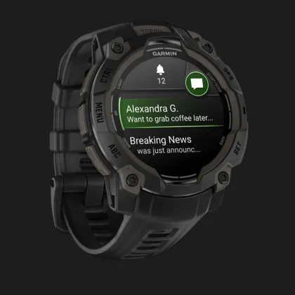 Garmin Instinct 3 45mm AMOLED Black with Black Band в Білій Церкві