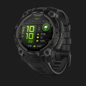 Garmin Instinct 3 45mm AMOLED Black with Black Band в Бердичеві